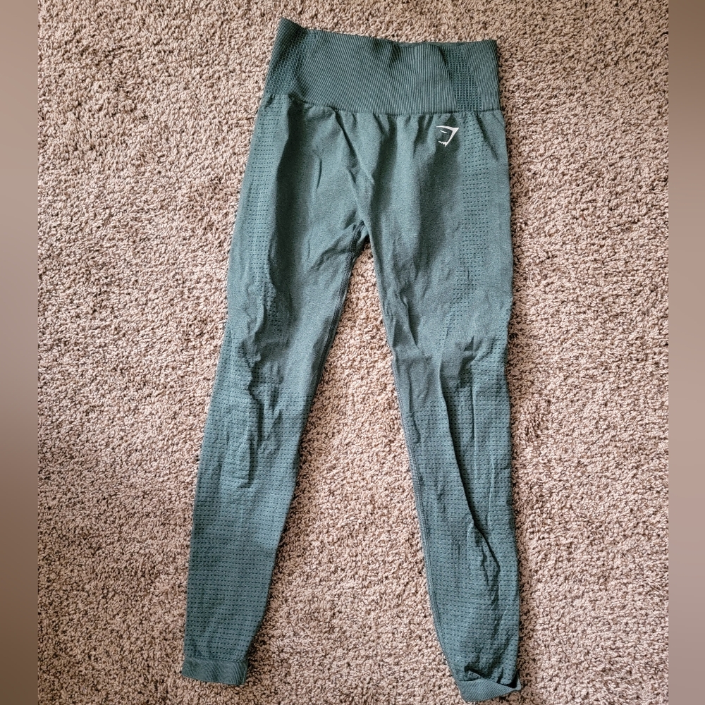 Gymshark Vital Seamless 2.0 Leggings Green Size M